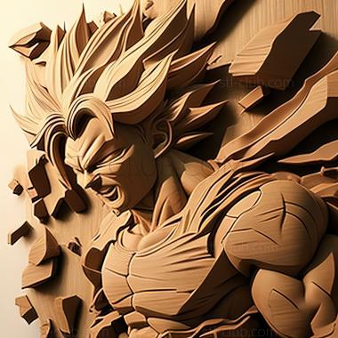 3D model Goku (STL)